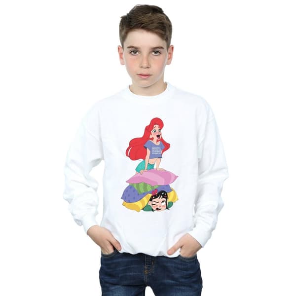 Disney Boys Wreck It Ralph Ariel And Vanellope Sweatshirt