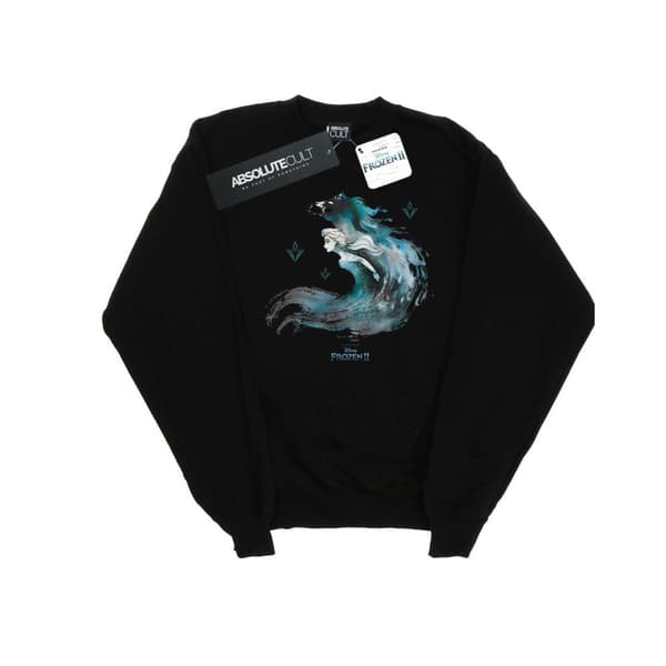 Disney Girls Frozen 2 Elsa With Nokk The Water Spirit Sweatshirt