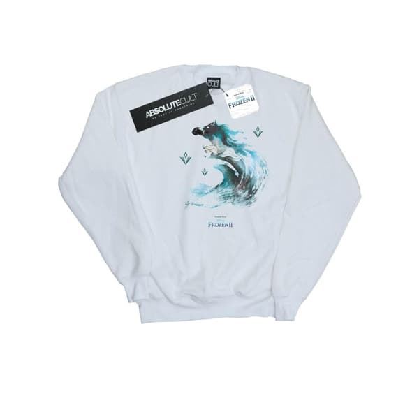 Disney Girls Frozen 2 Elsa With Nokk The Water Spirit Sweatshirt