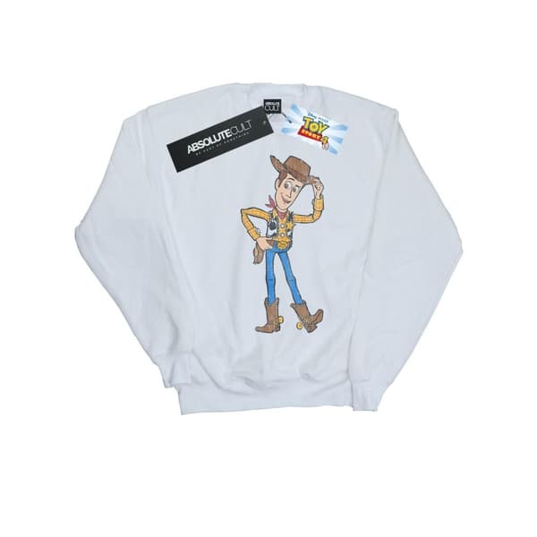 Disney Mens Toy Story 4 Sheriff Woody Pose Sweatshirt