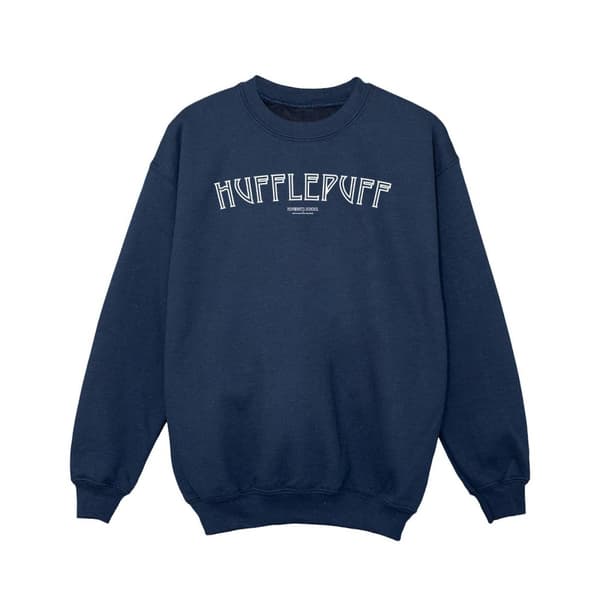 Harry Potter Girls Hufflepuff Logo Sweatshirt