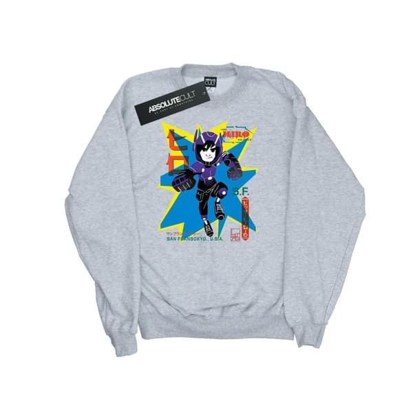 Disney Womens/Ladies Big Hero 6 Hiro Anime Sweatshirt