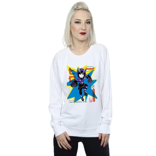 Disney Womens/Ladies Big Hero 6 Hiro Anime Sweatshirt