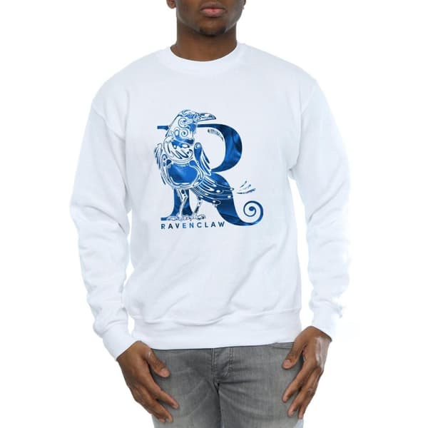 Harry Potter Mens Ravenclaw Raven Sweatshirt