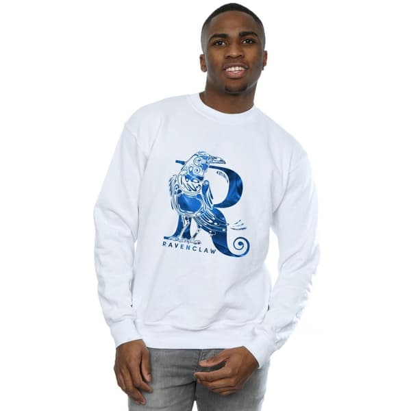 Harry Potter Mens Ravenclaw Raven Sweatshirt