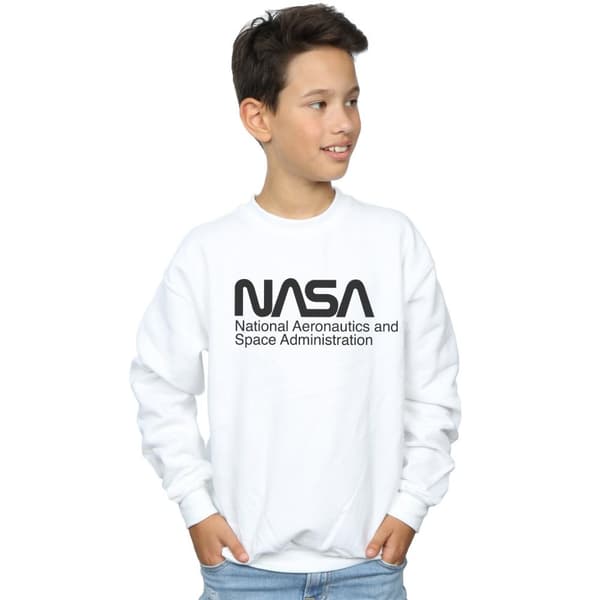 NASA Boys Logo One Tone Sweatshirt