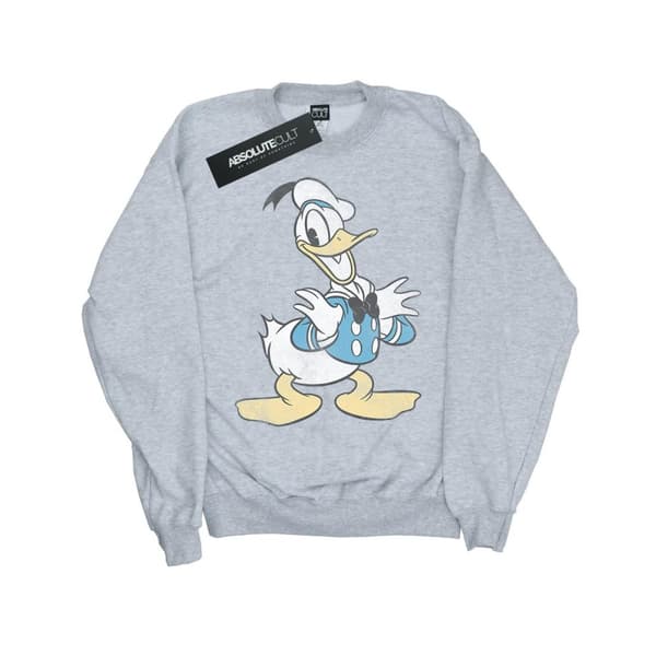 Disney Girls Donald Duck Posing Sweatshirt