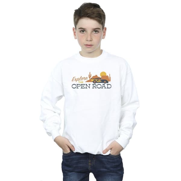 Disney Boys Cars Explore The Open Road Sweatshirt