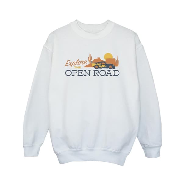 Disney Boys Cars Explore The Open Road Sweatshirt