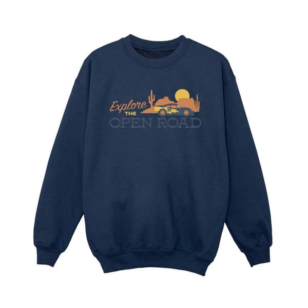 Disney Boys Cars Explore The Open Road Sweatshirt
