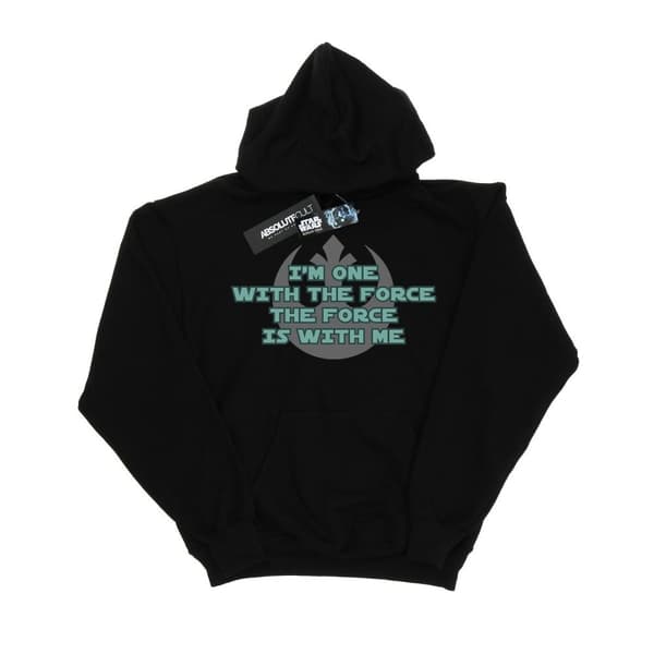Star Wars Mens Rogue One I´m One With The Force Green Hoodie