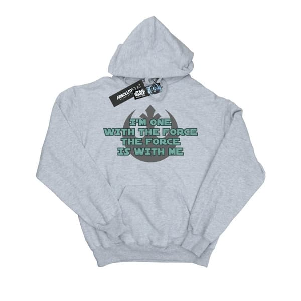 Star Wars Mens Rogue One I´m One With The Force Green Hoodie