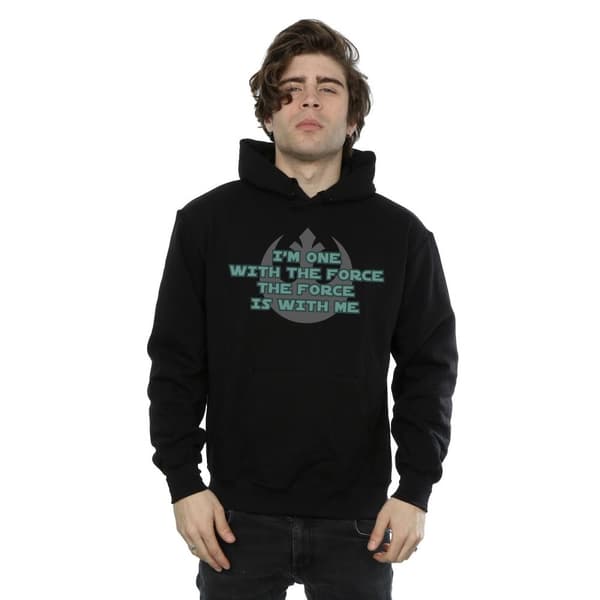 Star Wars Mens Rogue One I´m One With The Force Green Hoodie