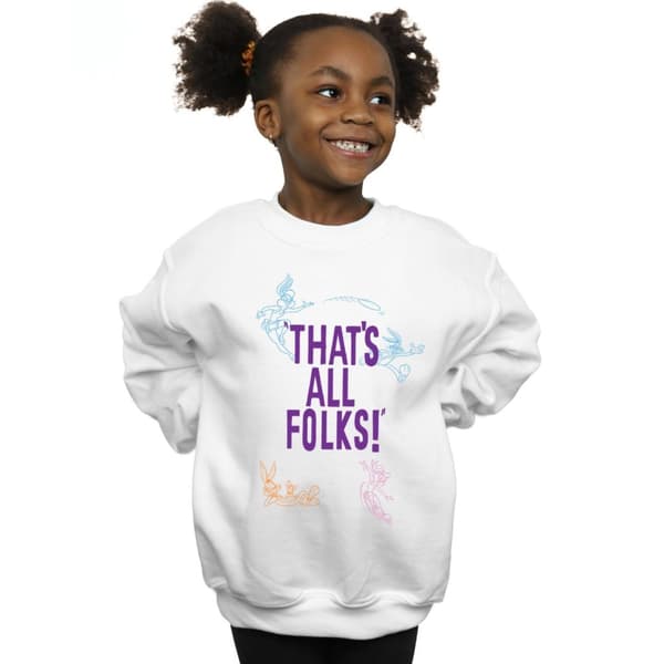 Looney Tunes Girls That´s All Folks Sweatshirt