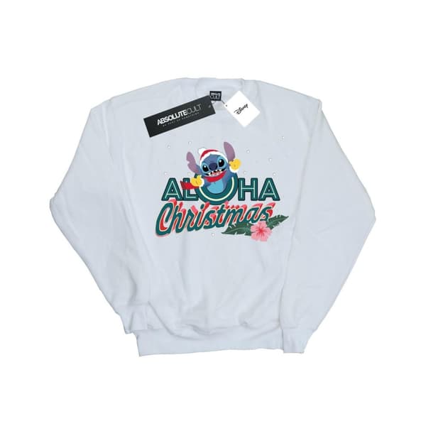 Disney Lilo And Stitch Aloha Christmas - Sweatshirt för kvinnor/damer