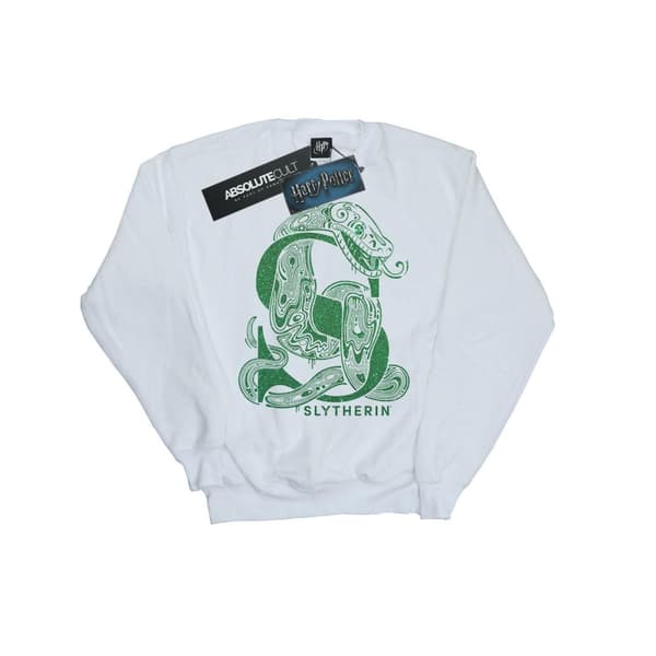 Harry Potter Pojkar Slytherin Glitter Sweatshirt
