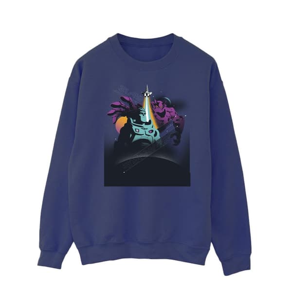 Disney Mens Lightyear Buzz And Zurg Sweatshirt