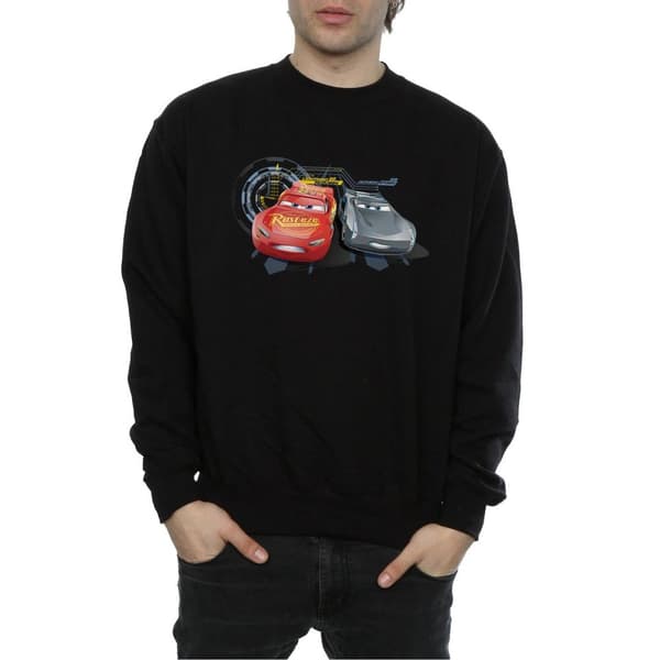 Disney Mens Cars Lightning Vs Storm Sweatshirt