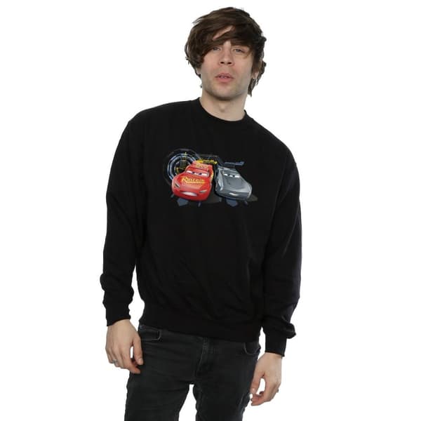 Disney Mens Cars Lightning Vs Storm Sweatshirt