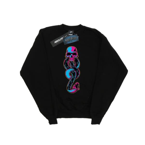 Harry Potter Womens/Ladies Neon Dark Mark Sweatshirt