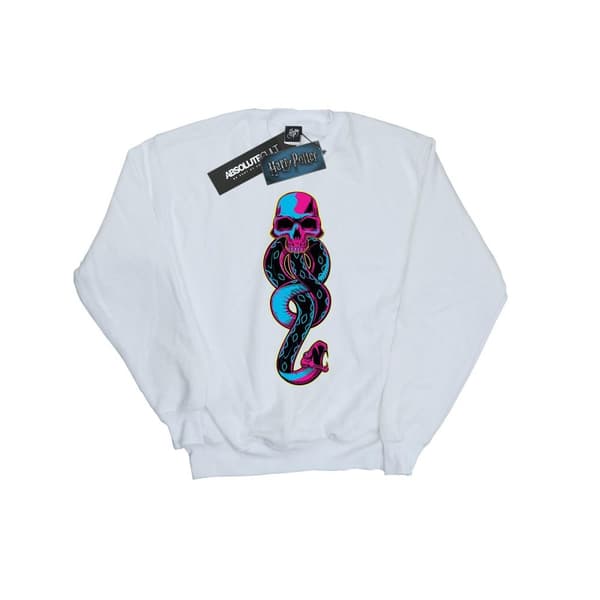 Harry Potter Womens/Ladies Neon Dark Mark Sweatshirt