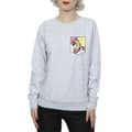 Miniatyrbild 3 av 5: Looney Tunes Dam/Lady Lola Sweatshirt med kaninansikte och fuskficka