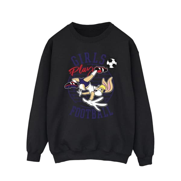 Looney Tunes Mens Lola Bunny Girls Play Football Sweatshirt