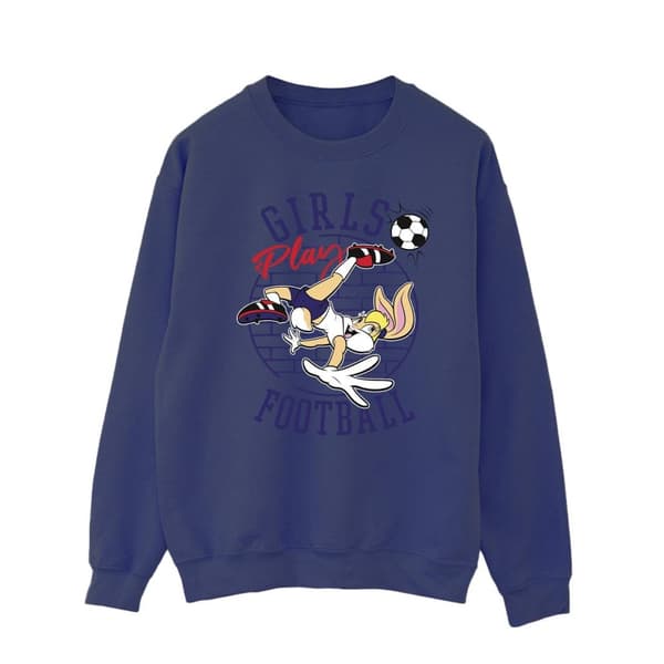 Looney Tunes Mens Lola Bunny Girls Play Football Sweatshirt