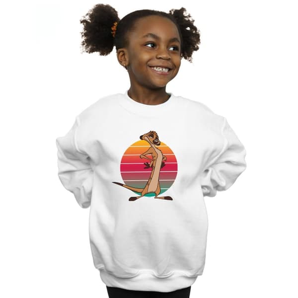Disney Lejonkungen Timon Sunset Sweatshirt för flickor