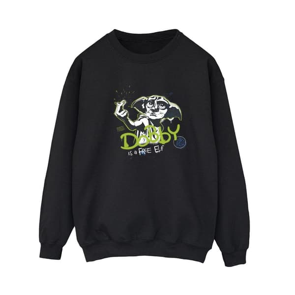 Harry Potter Womens/Ladies Dobby A Free Elf Sweatshirt