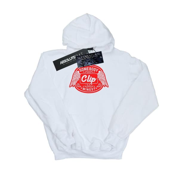 Supernatural Mens Clip Your Wings Hoodie
