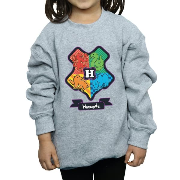 Harry Potter Girls Hogwarts Junior Crest Sweatshirt