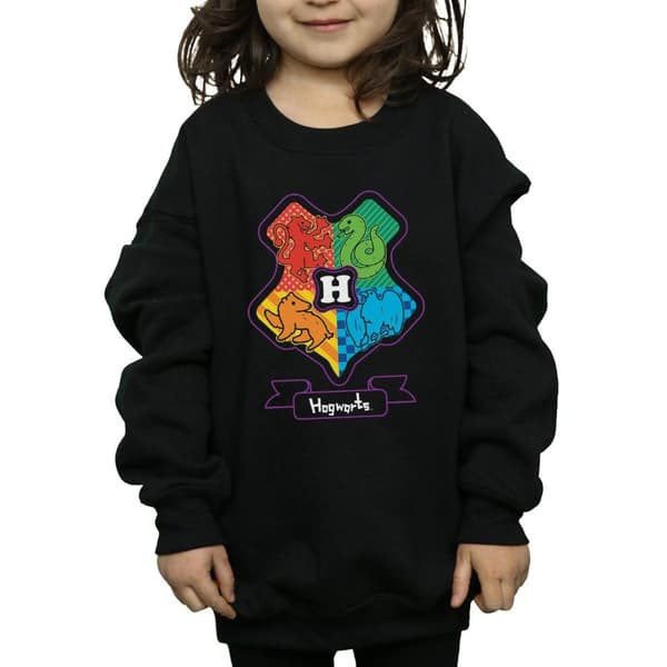 Harry Potter Girls Hogwarts Junior Crest Sweatshirt