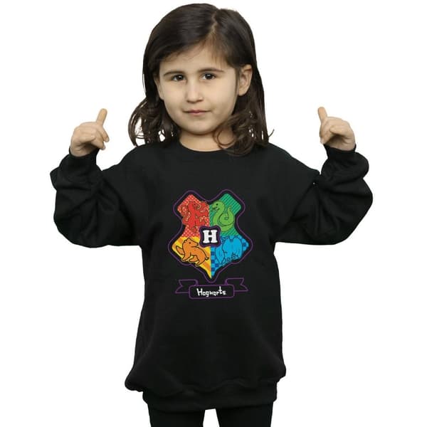 Harry Potter Girls Hogwarts Junior Crest Sweatshirt