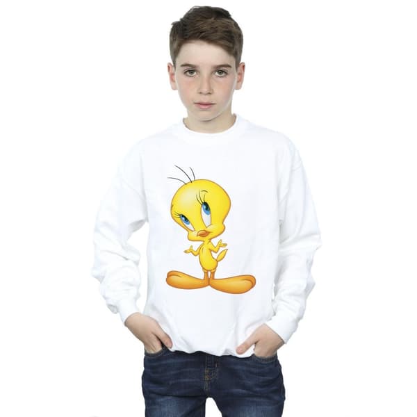 Looney Tunes Boys Tweety Standing Sweatshirt