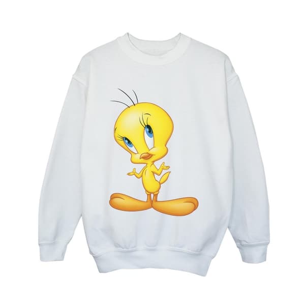 Looney Tunes Boys Tweety Standing Sweatshirt