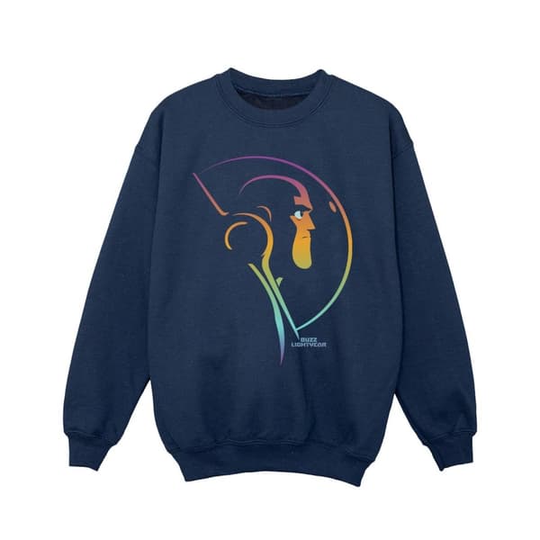 Disney Girls Lightyear Blended Stare Sweatshirt