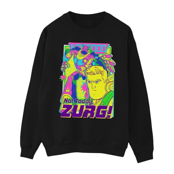 Disney Mens Lightyear Not Today Zurg Sweatshirt