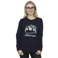 Miniatyrbillede 2 af 3: Harry Potter Womens/Ladies Hogwarts Christmas Sweatshirt