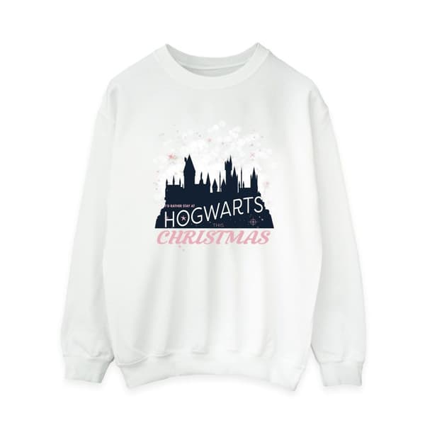 Harry Potter Womens/Ladies Hogwarts Christmas Sweatshirt