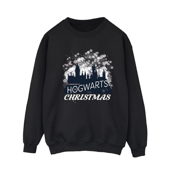 Harry Potter Womens/Ladies Hogwarts Christmas Sweatshirt