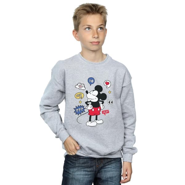 Disney Musse Pigg - Sweatshirt med utdragen tunga för pojkar