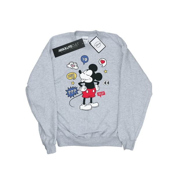 Disney Musse Pigg - Sweatshirt med utdragen tunga för pojkar