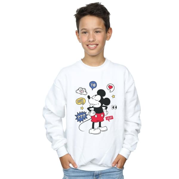 Disney Musse Pigg - Sweatshirt med utdragen tunga för pojkar