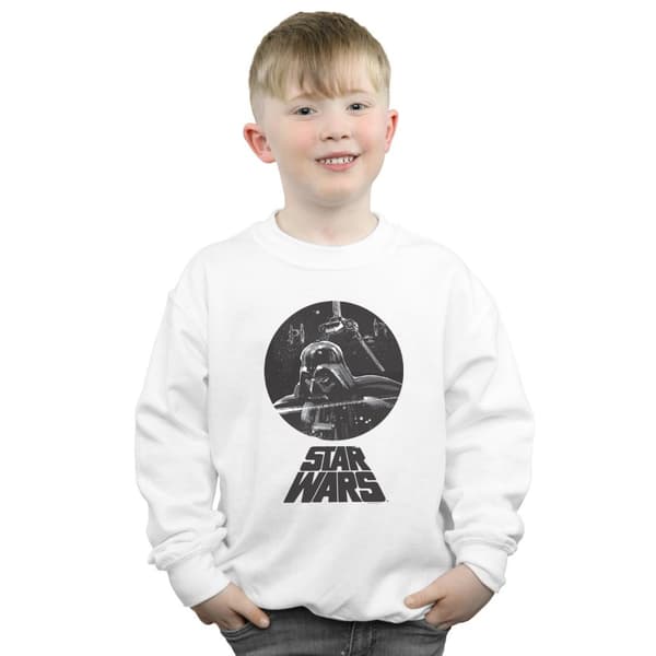 Star Wars Pojkar Darth Vader Bust Sweatshirt