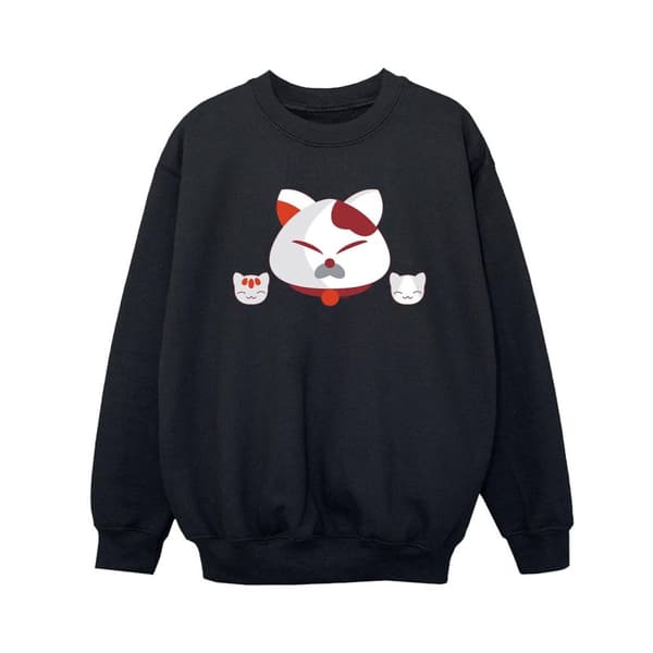 Disney Pojkar Big Hero 6 Baymax Kitten Heads Sweatshirt