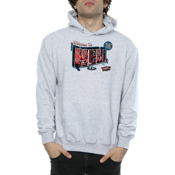 Supernatural Welcome To Hell-hoodie för herrar