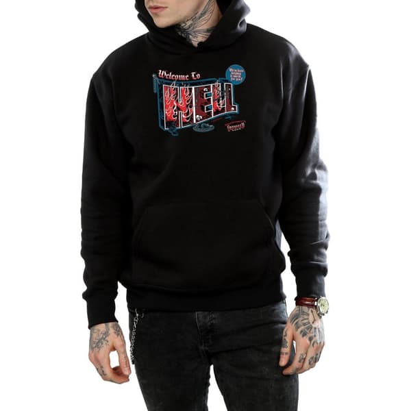 Supernatural Welcome To Hell-hoodie för herrar