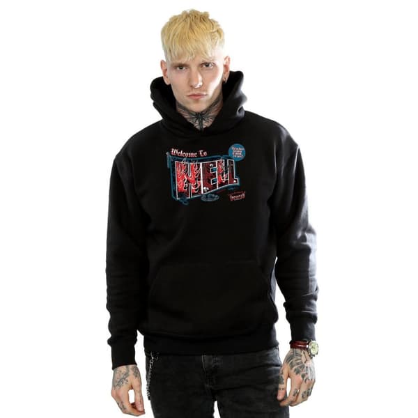 Supernatural Welcome To Hell-hoodie för herrar