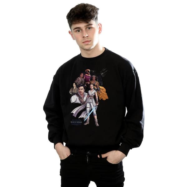 Star Wars: The Rise of Skywalker Mens Star Wars The Rise Of Skywalker Resistance Illustration Sweatshirt